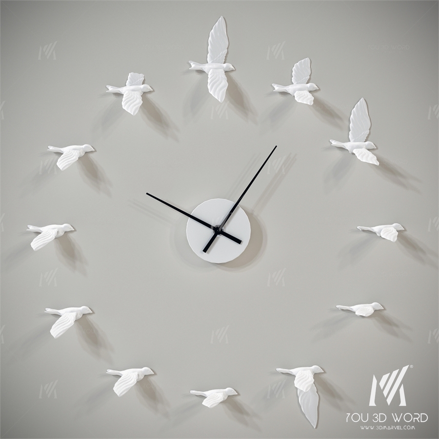 Haoshi_Design_Swallow_X_Clock